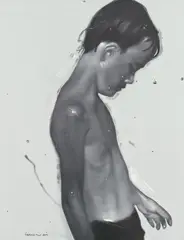 Guo Wei, Mosquito Season No. 15, 2001, Acrylic on canvas