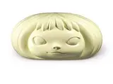 Yoshitomo Nara, Puff Marshie Mini (yellow), 2006, Urethane paint on fiberglass reinforced plastic