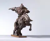 Ren Zhe, Drive Straight, 2005-2008, Bronze, edition no. 9/12