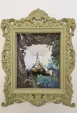 Lv Yuanxiang, Private Museum Series 2, No. 7, 2015, Oil on canvas, mixed media installation
