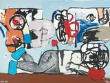 Eddie Martinez, Sleeper, 2020, Lithograph, edtition no. 13/30