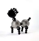 Howard Chen, Dog in Tacks No. 2, 2009, Thumbtacks on resin, edition no. 2/8