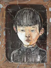 Li Jikai, A Boy, 2009, Oil on canvas