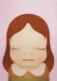 Cosmic Girl Eyes (Close/ Open) by Yoshitomo Nara, 2008, Print, limited edition of 500, sold Jun 2016