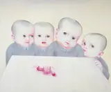 Yin Kun, Planning a Revolt, 2005, Oil on canvas
