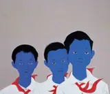 Fang Hui, Three Boys, 2007, Oil on canvas
