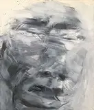 Yan Pei-ming, Portrait, 1989, Oil on canvas