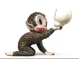Gary Baseman, Ahwroo, 2012, Hand painted polystone, edition 180/300