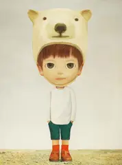 Polar Bear Boy by Mayuka Yamamoto, 2020, Oil on canvas, sold Jun 2023