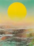Liu Guosong, Sunrise at Xing Xiu Hai