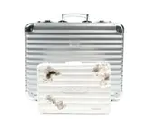 Rimowa & Daniel Arsham, Eroded Attaché, 2019, Cast multiple, (Scuplture) aluminium (RIMOWA briefcase), edition no. 239/500