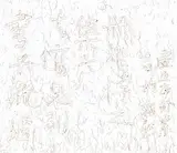 Wang Tiande, Digital Series No. 07-SA03-03, 03c, 04, 04c, 2006-2007, Chinese ink on paper, burn marks