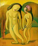 Yun Gee, Adam and Eve