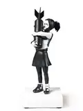 Banksy - Bomb Hugger by Sync x Medicom Toy x Brandalism, 2017, Polystone, offered Jul 2020