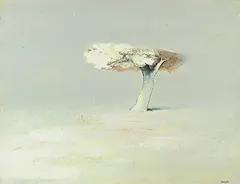 Yang Din, Paysage, 2003, Mixed media and oil on canvas