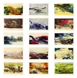À la Gloire de L’image Suivi de Art Poétique (a set of 15) by Zao Wou-ki, 1976, Lithograph, edition no. 118/330, sold Dec 2019