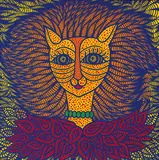Self-Portrait by Yayoi Kusama, 2009, Acrylic on canvas, sold May 2012