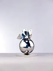 Harmony by Yuyu Yang, 1993, Stainless steel, edition no. 20/20, sold Dec 2015
