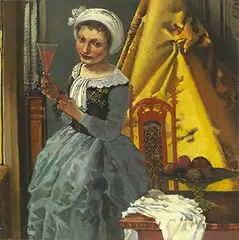 Xia Junna, The Wine Ode, 2003, Oil on canvas