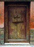 Li Kai, Gate of the Palace, 2001, Oil on canvas