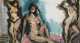 Chang Wan-chuan, Nude, 1987, Oil on canvas