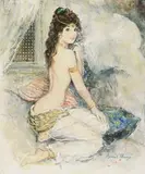 Bernard Charoy, Myriam, 1999, Oil on canvas