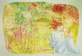 Hwang Jyi, Unicorn, 1982, Oil on canvas