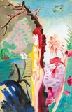 Dennis Hwang, Flower Meanings, 1989, Acrylic on paper