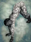Zhao Nengzhi, Floating Series, 1996, Oil on canvas