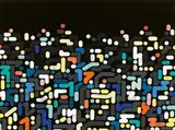 Yoon Hyup, London City Code, 2020, Acrylic on Canvas