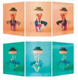 Yoshitoshi Kanemaki, Caprice Figurative 03 (a set of 2), 2020, Print on lenticular lens, edition no. 76/110(red); 74/110(blue)