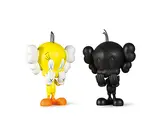 Kaws, Tweety (Yellow, Black) (A set of 2), 2010, Painted cast vinyl, edition of 500