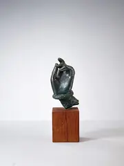 Finger Citron by Lee Kuang-Yu, Bronze, edition no. 20/20, sold Jun 2016