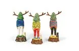 Leaf Bug by Yuichi Hirako, 2020, Ceramic, edition no. 33/88; no. 46/88; no. 57/88, sold Dec 2021