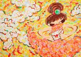 Ayako Rokkaku, Untitled, 2021, Silkscreen in 67 colors printed on Corona Magnani paper, ed. 112/200