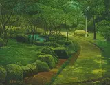 Lien Chien-hsing, Path, 1994, Oil on canvas