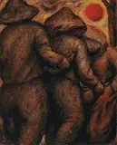 Lin Wen-chiang, Abundant Harvest, 1993, Oil and acrylic on canvas