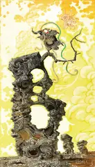 Chen Liu, The Celestial Series – the Chrysanthemum, 2007, Oil on canvas