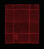 Chiyū Uemae, Untitled, 1990, Thread on cloth