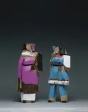 Living World Series (A pair) by Ju Ming, 2005, Wood, offered Jun 2006