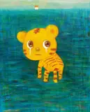 Chen Wei-Ting, Where is Home, 2020, Acrylic, color pencil on canvas