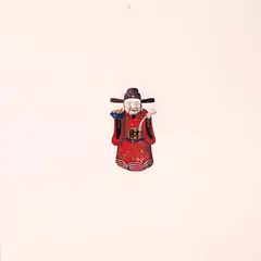 God of Wealth by Ji Dachun, Mixed media on canvas, sold Dec 2007