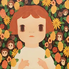 Dream Garden by Ju Young Ryu, 2019, Acrylic on canvas, sold Jun 2023