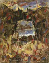 Chen Yin-Hui, Northeast Coast of Taiwan, 1992, Oil on canvas