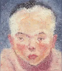 Illusory Image by Yang Xiaobing, 2006, Oil on canvas, offered Dec 2008