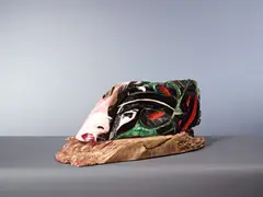 J. C. Kuo, Image of Taiwan, 1994, Mixed media, wooden sculpture