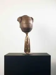 Wu Shaoxiang, New Age Cadre - Play Boy, 2006, Bronze