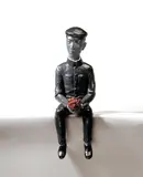 Liu Kun, Boy Holding Red Flowers, 2006, Fiberglass, edition no. A/P