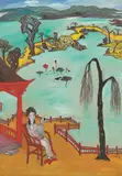 Yu Peng, Mother and Child, 1994, Oil on canvas