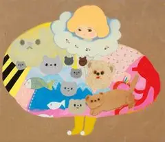 Beautiful Dress by Tomoko Nagai, 2018, Oil on canvas, sold Jul 2021